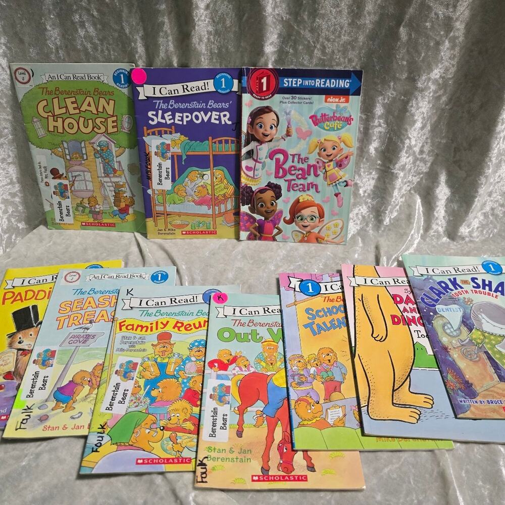 Bundle of 10 easy to read level 1 book! Preloved condition! - Picture 1 of 1